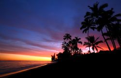 Hawaii Sunset. Taken in Waialua, HI this October. by Mathew Cook 